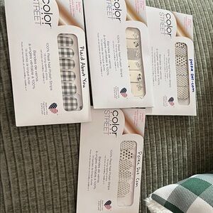 Color Street Plaid and Polka Dot Nail Strips